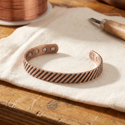Ella's Lilium Copper Bracelet