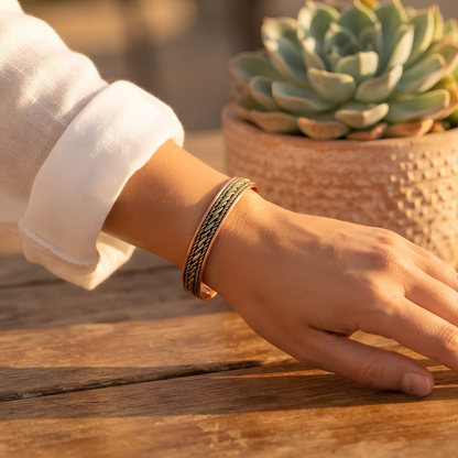 Ella's Aura Copper Bracelet