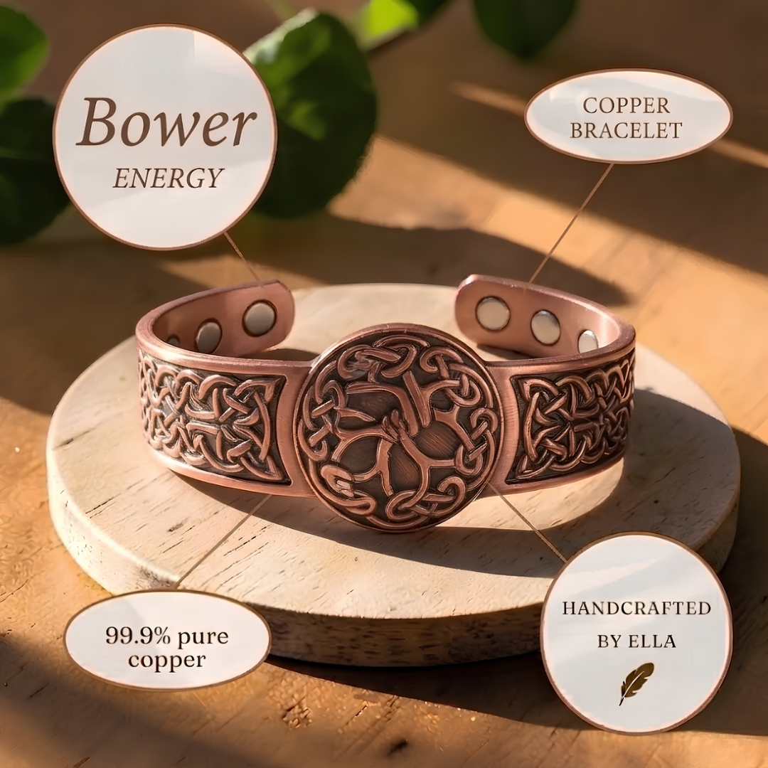Ella's Bower Copper Bracelet