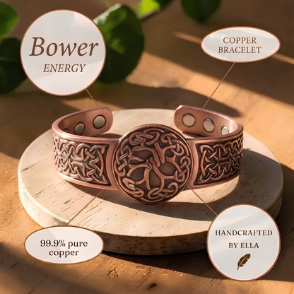 Ella's Bower Copper Bracelet