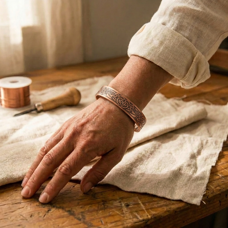 Ella's Tulipa Copper Bracelet