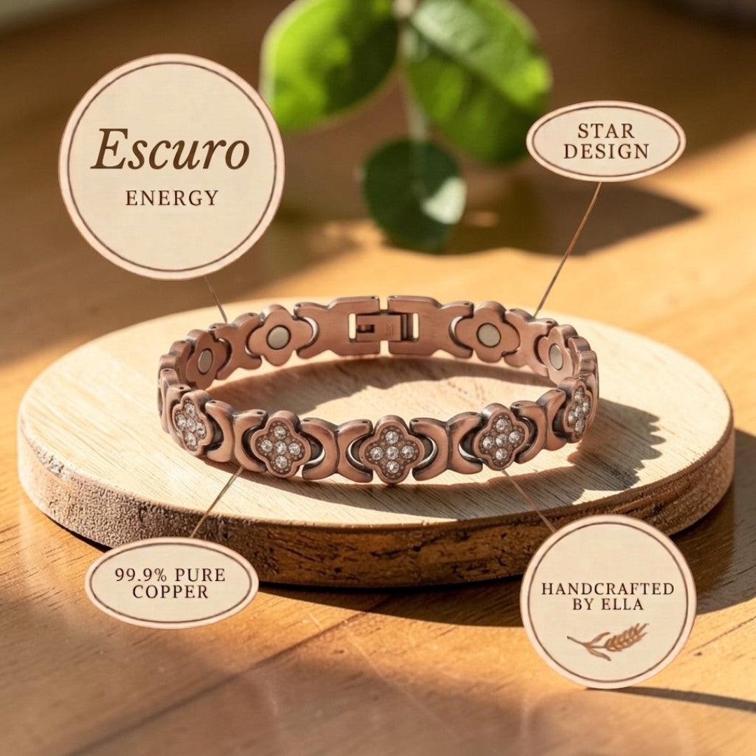 Ella's Escuro Copper Bracelet