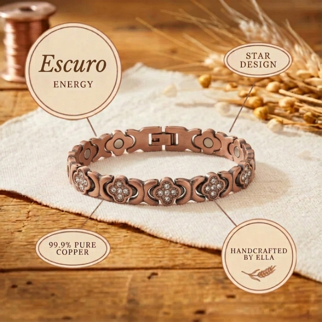 Ella's Escuro Copper Bracelet