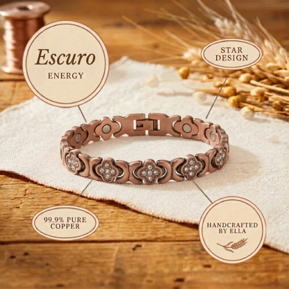 Ella's Escuro Copper Bracelet