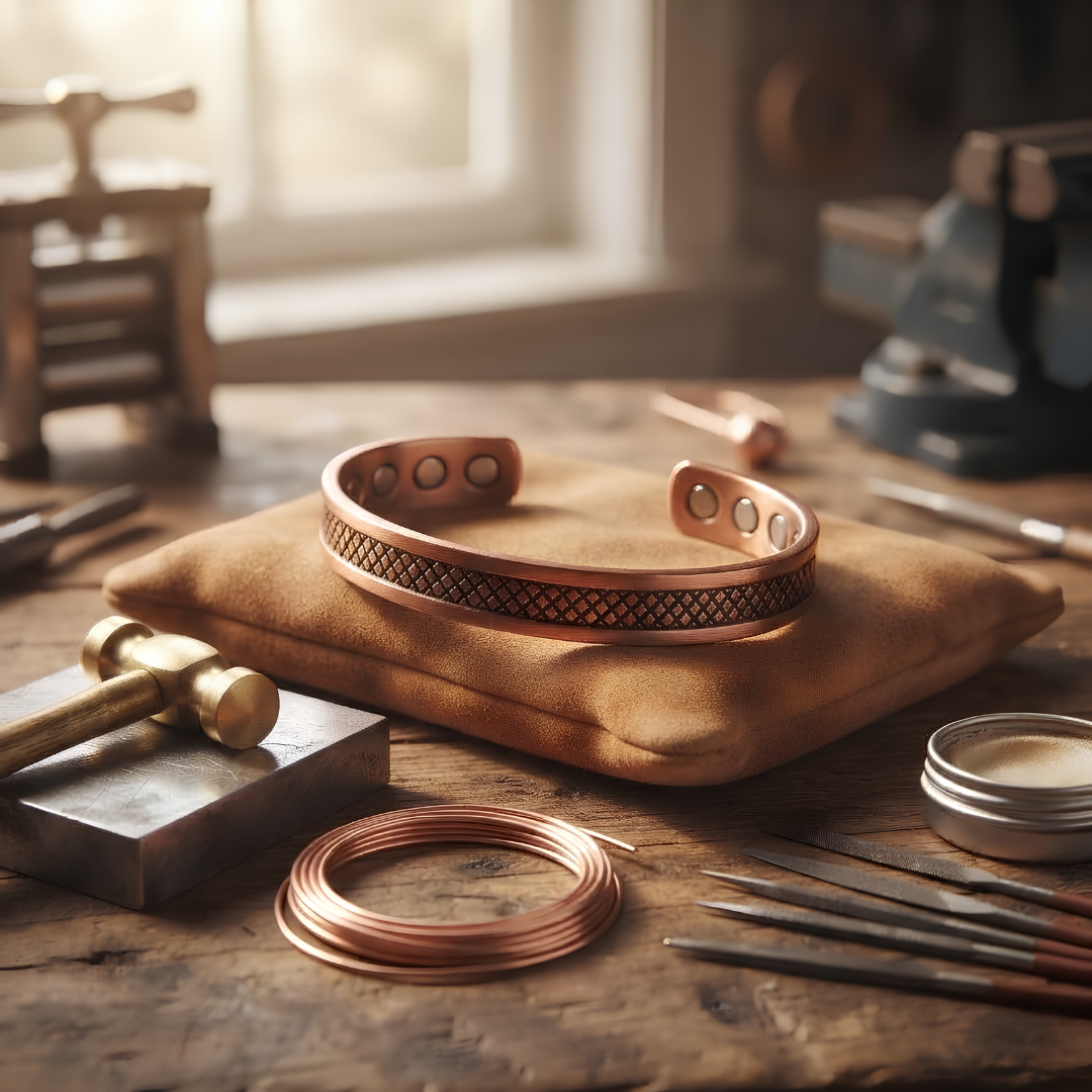 Ella's Germini Copper Bracelet