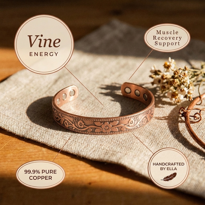 Ella's Vine Copper Bracelet