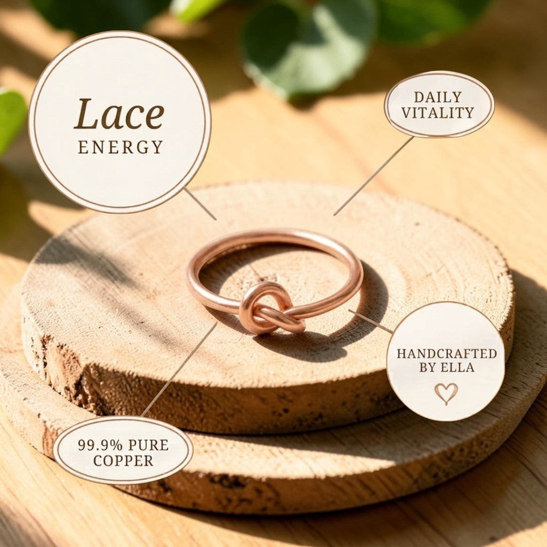 Ella's Lace Copper Ring