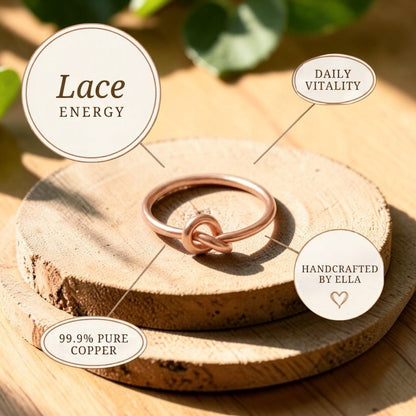 Ella's Lace Copper Ring