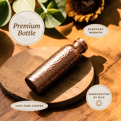 Ella's Premium Copper Water Bottle