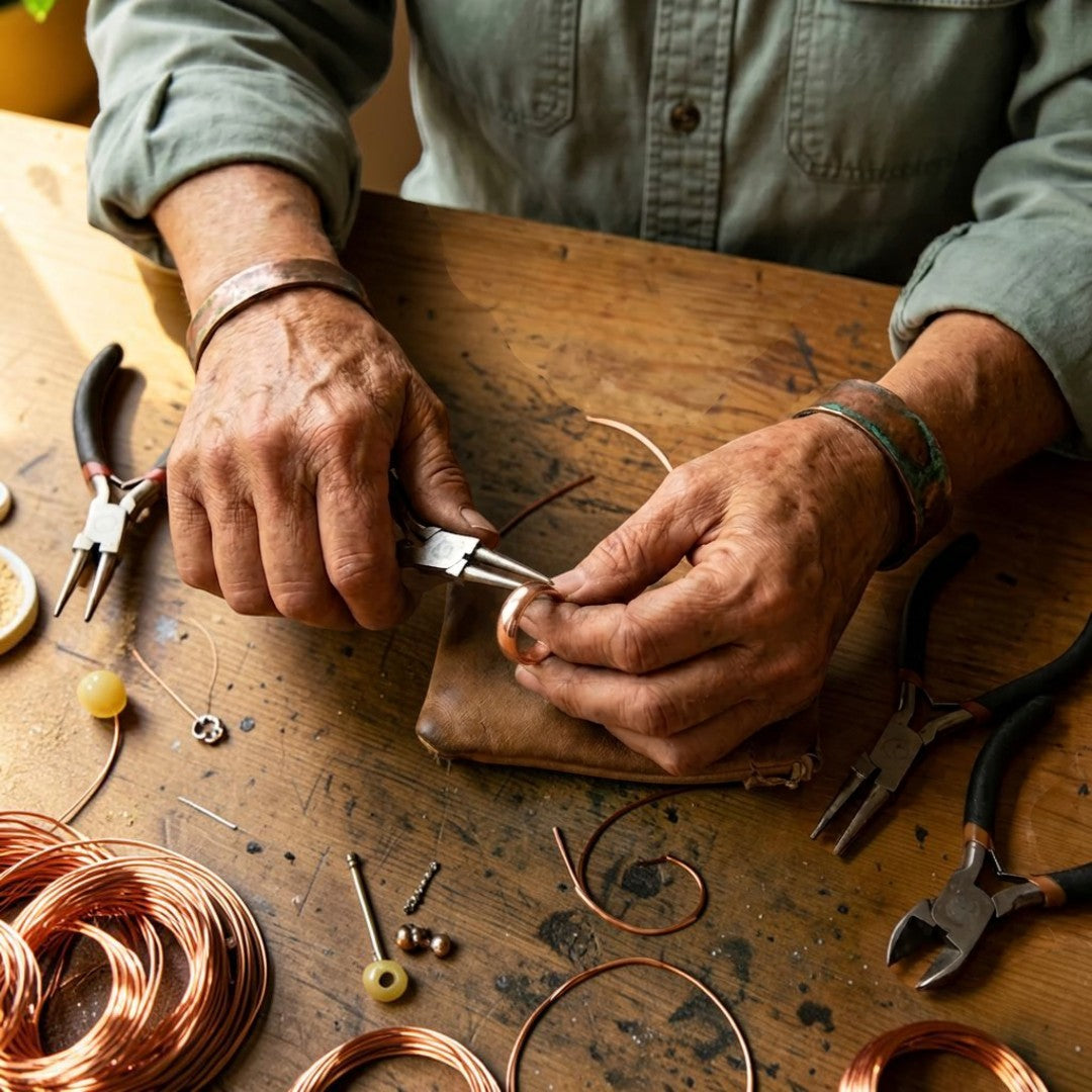 Ella's Plain Copper Ring