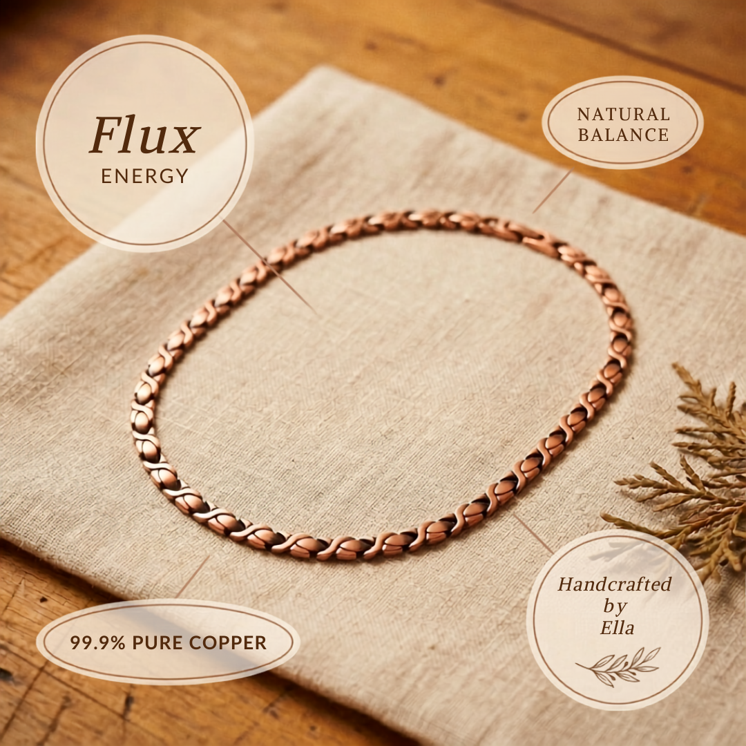 Ella's Flux Copper Necklace
