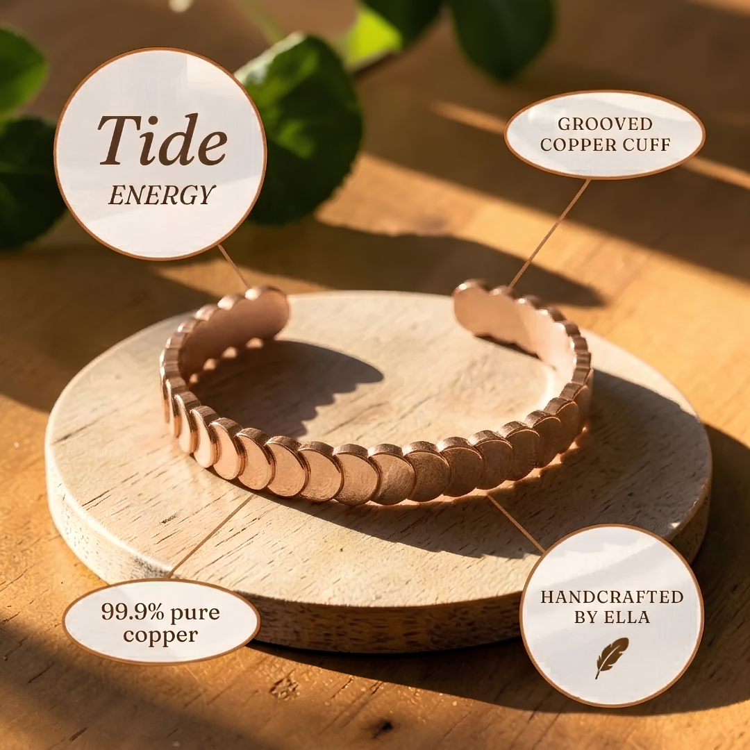 Ella's Tide Copper Bracelet