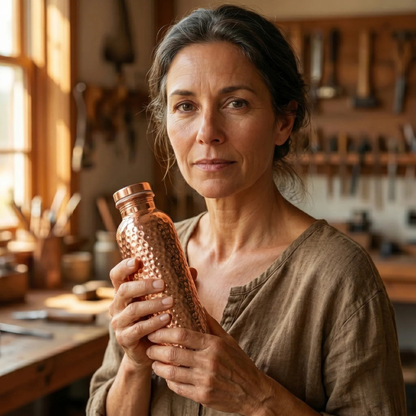 Ella's Premium Copper Water Bottle
