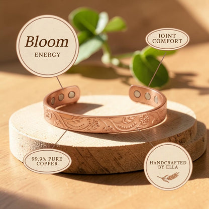 Ella's Bloom Copper Bracelet
