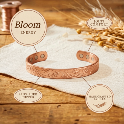 Ella's Bloom Copper Bracelet