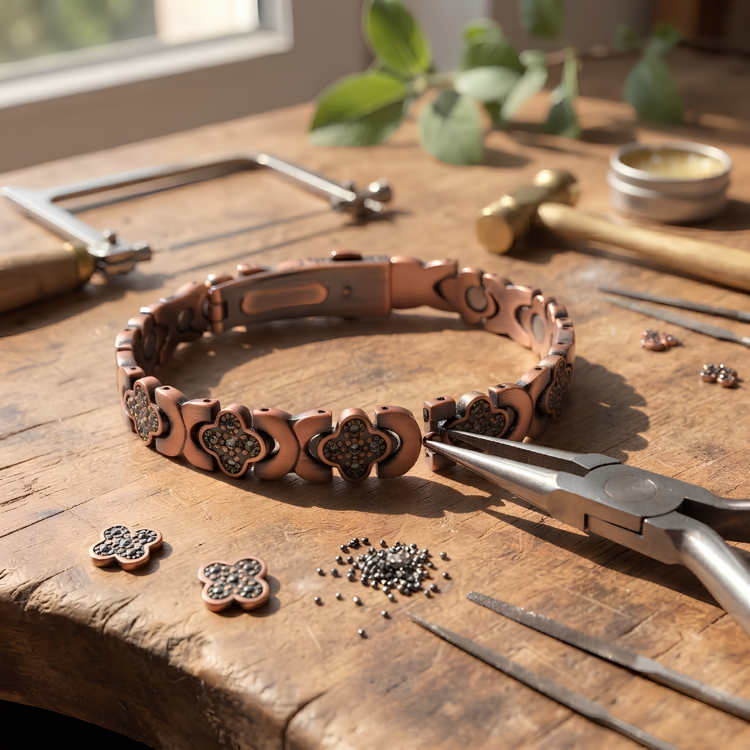 Ella's Escuro Copper Bracelet