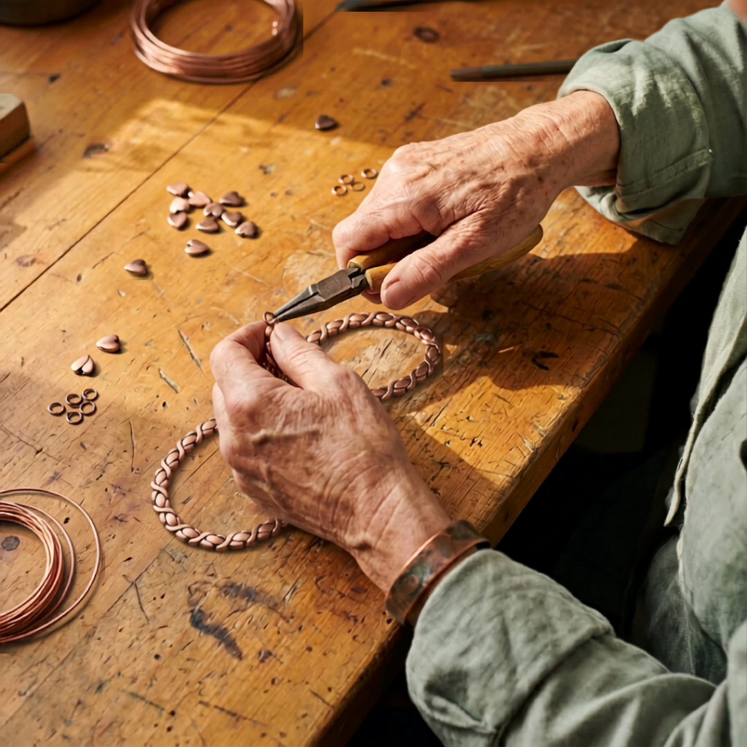 Ella's Flux Copper Necklace