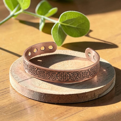 Ella's Orchis Copper Bracelet