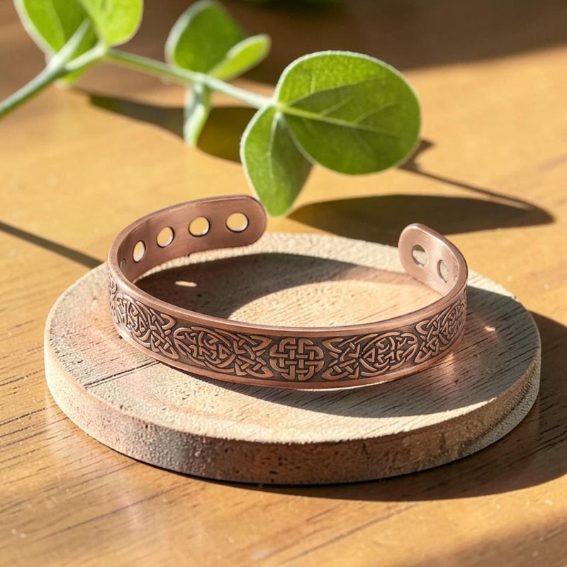 Ella's Orchis Copper Bracelet