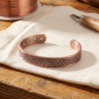 Ella's Orchis Copper Bracelet