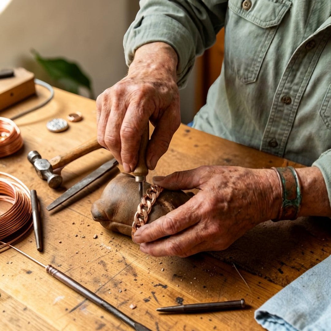 Ella's Cuffo Copper Men's Bracelet