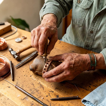 Ella's Cuffo Copper Men's Bracelet