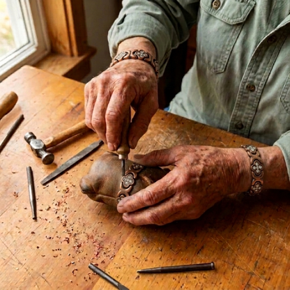 Ella's Escuro Copper Bracelet