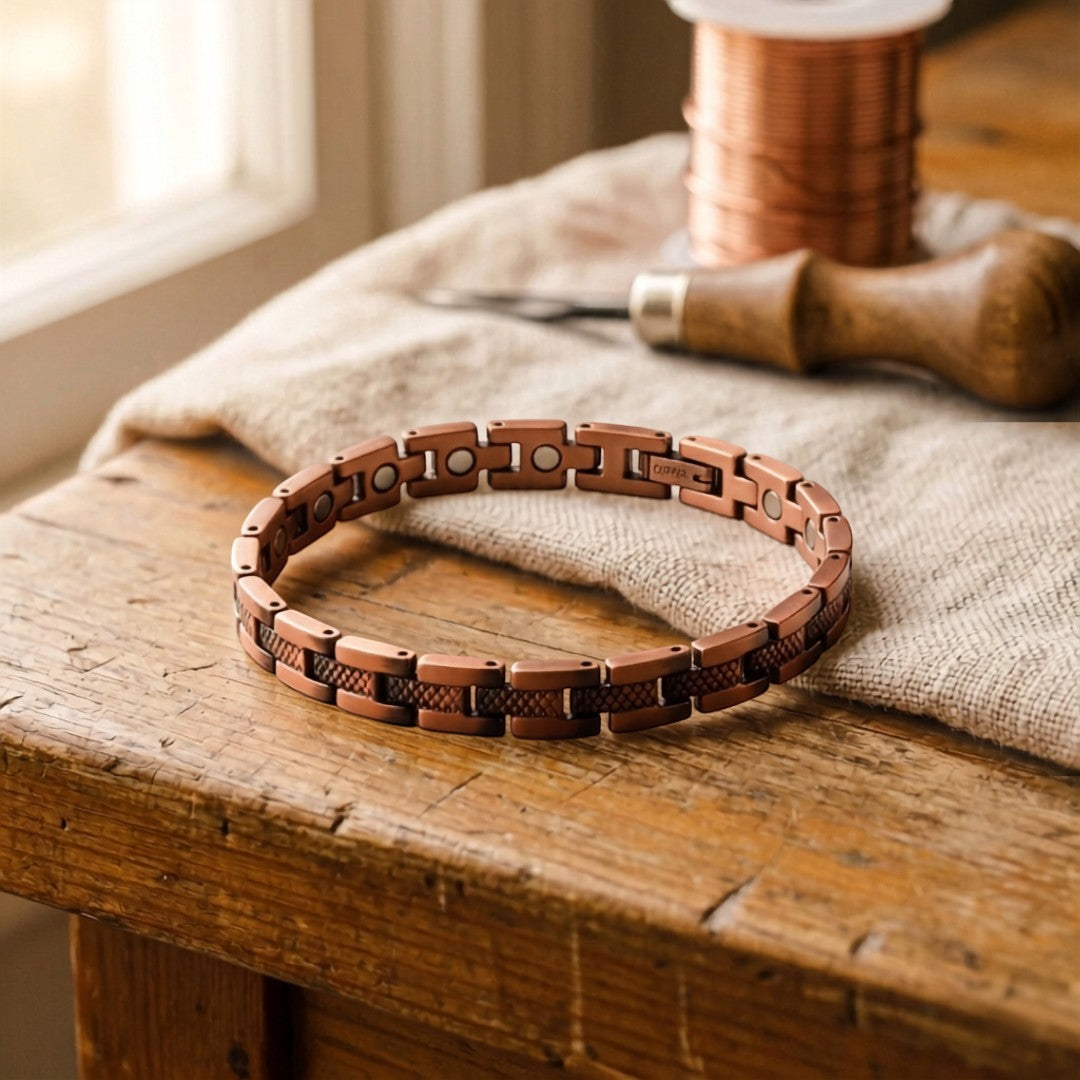 Ella's Ferro Copper Anklet