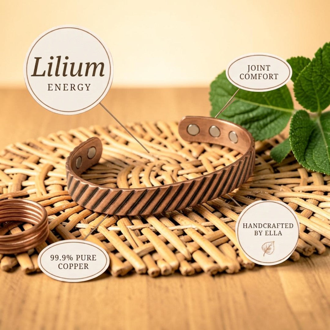 Ella's Lilium Copper Bracelet