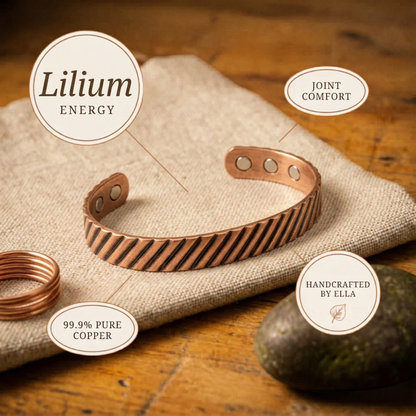 Ella's Lilium Copper Bracelet