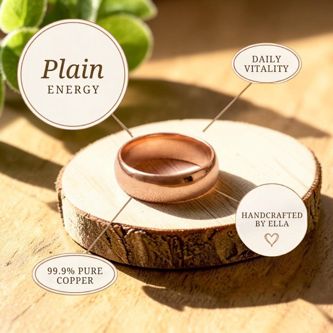 Ella's Plain Copper Ring