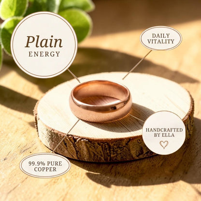 Ella's Plain Copper Ring