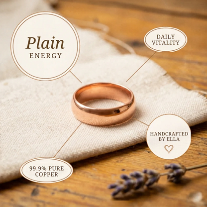 Ella's Plain Copper Ring