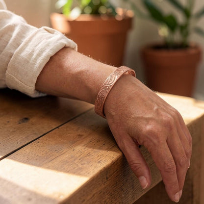 Ella's Bloom Copper Bracelet