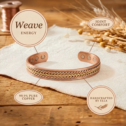 Ella's Weave Copper Bracelet