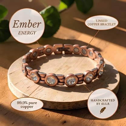 Ella's Ember Copper Bracelet
