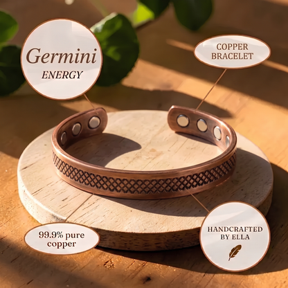 Ella's Germini Copper Bracelet