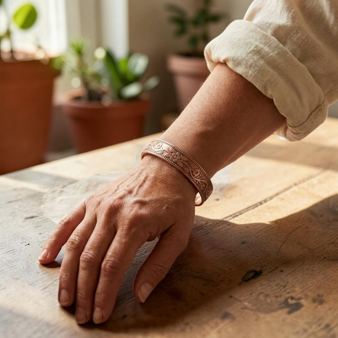 Ella's Vine Copper Bracelet