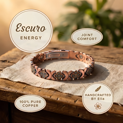 Ella's Escuro Copper Bracelet