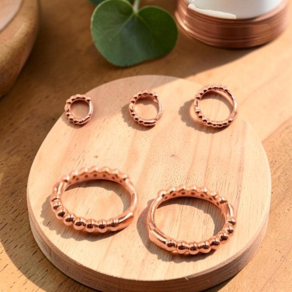 Ella's Small Copper Earrings