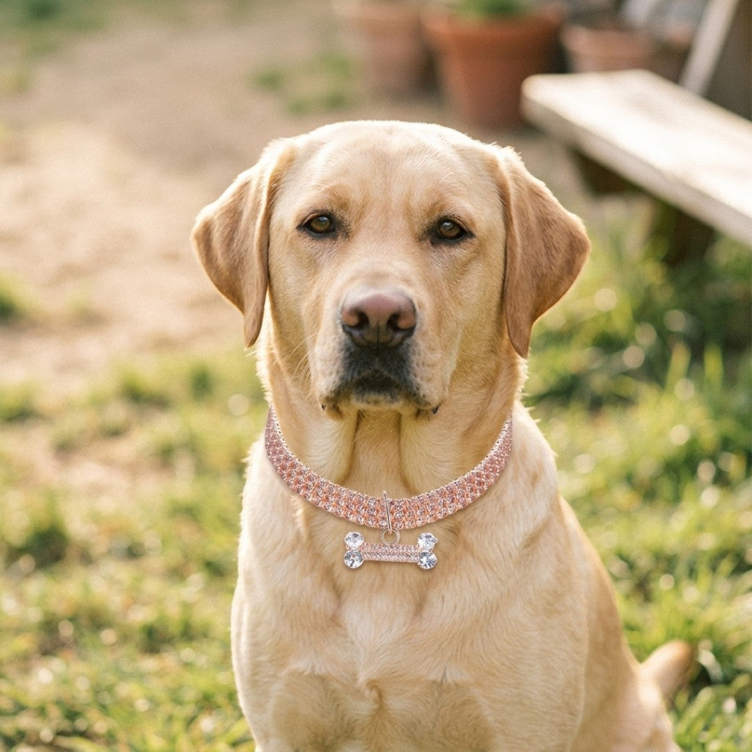 Ella's Loyal Copper Dog Collar