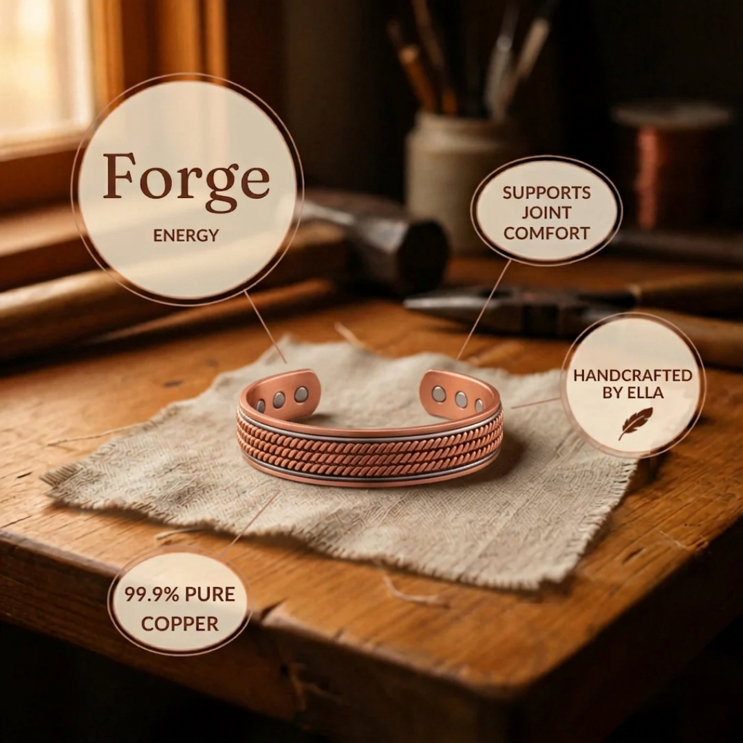 Ella’s Forge Copper Bracelet