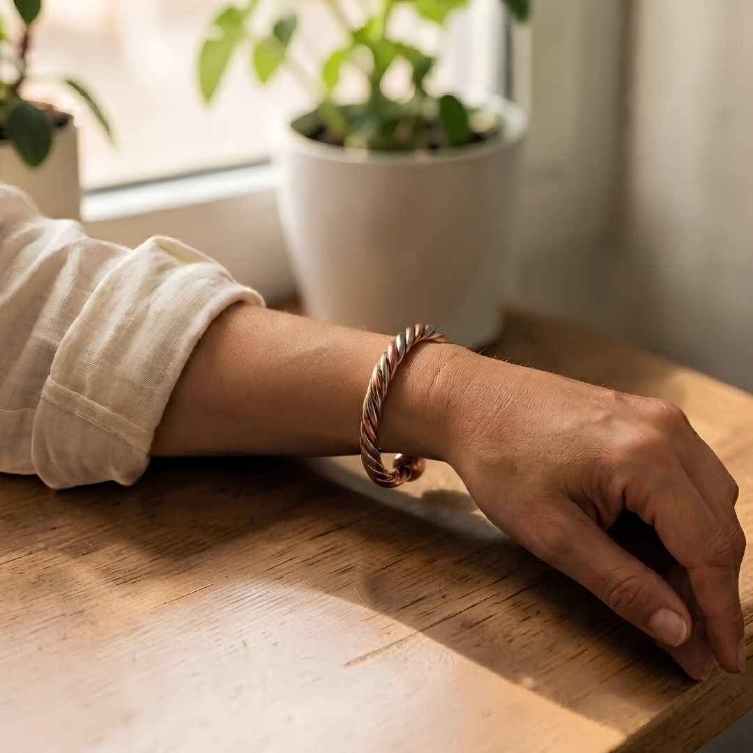 Ella's Twino Copper Bracelet