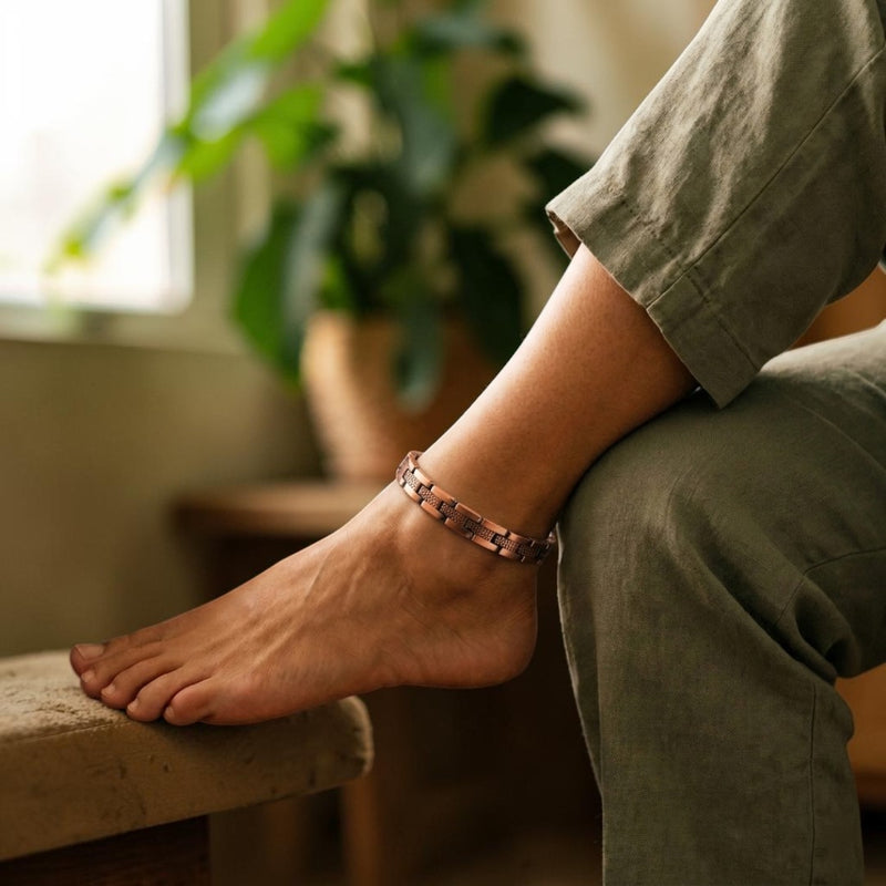 Ella's Ferro Copper Anklet