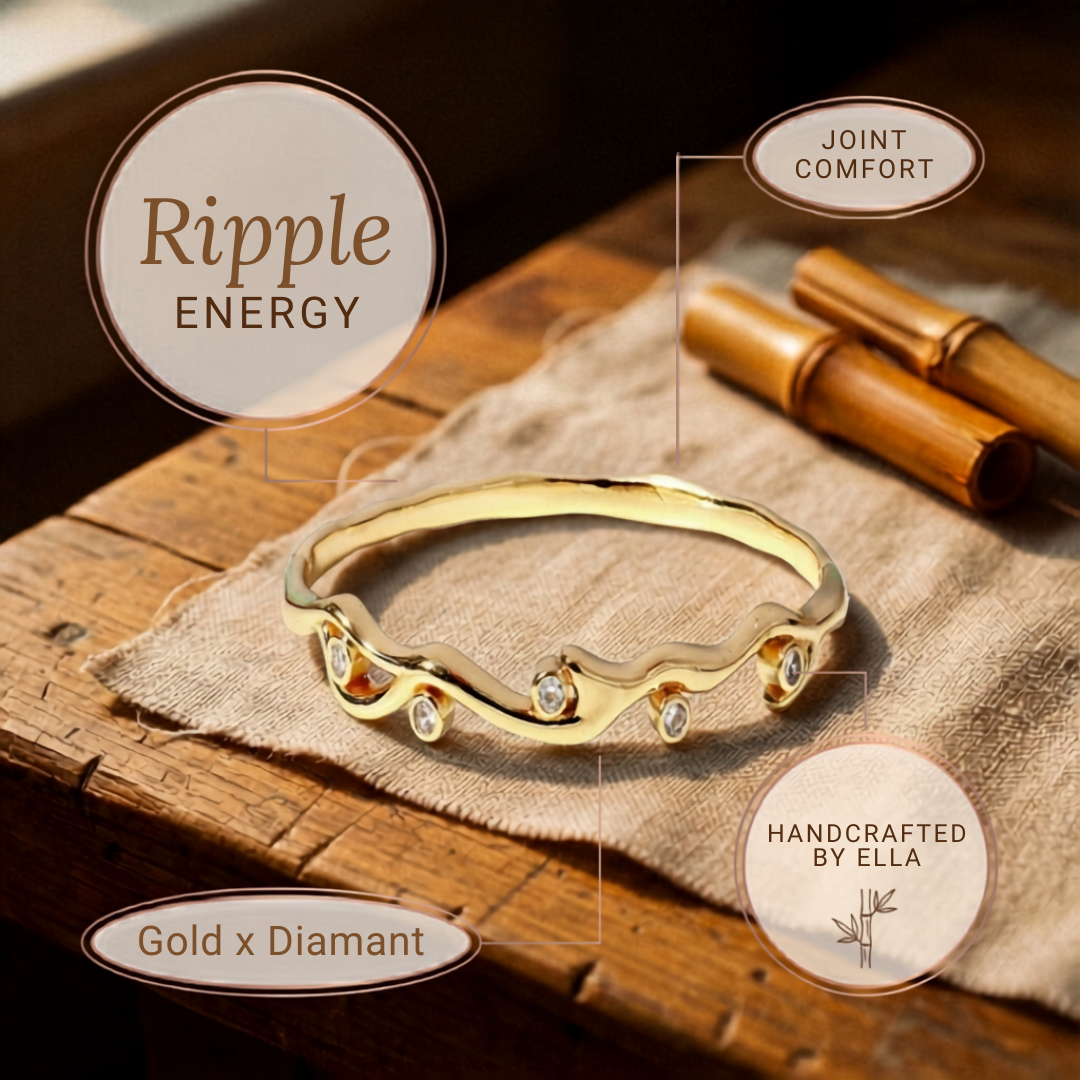 Ella's Ripple Copper Bracelet