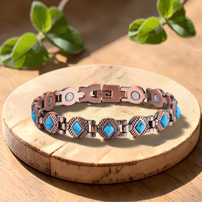 Ella's Clivia Big Copper Bracelet