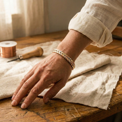 Ella's Stone Copper Bracelet