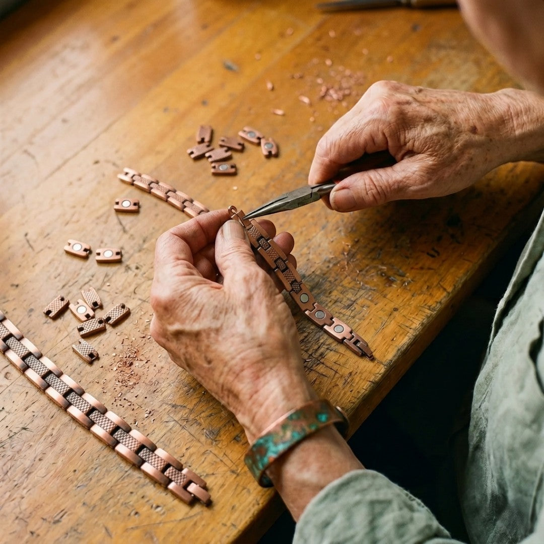 Ella's Ferro Copper Anklet
