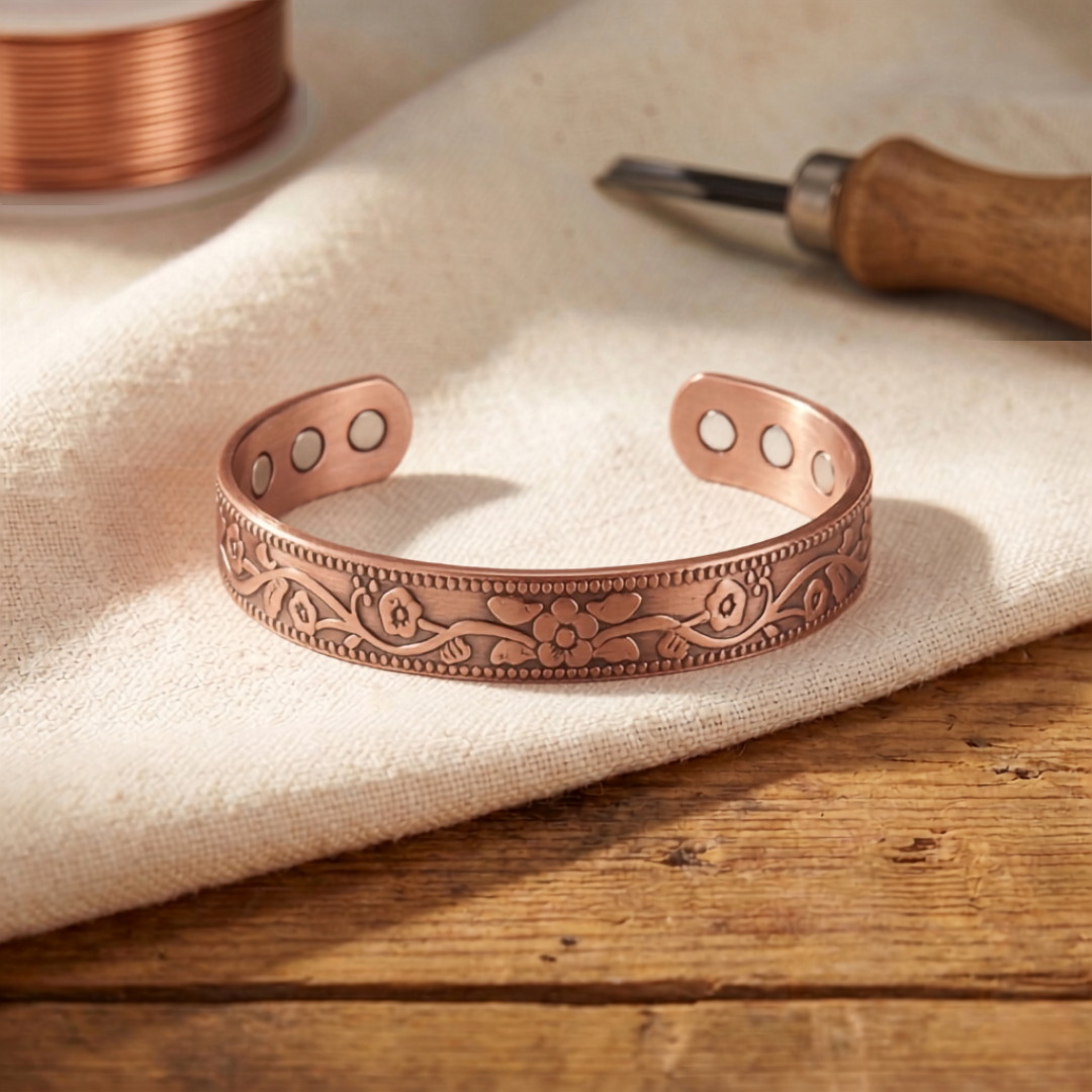 Ella's Vine Copper Bracelet