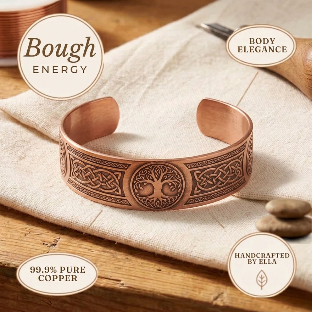 Ella's Bough Copper Bracelet